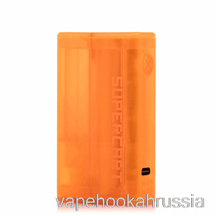 Vape россия Supercart Superbox 510 аккумулятор Dayglo оранжевый